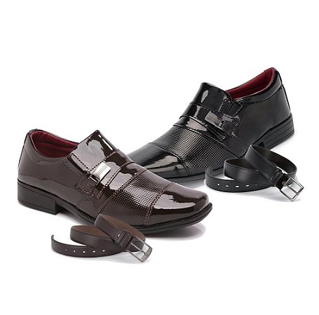 sapatos sociais infantil