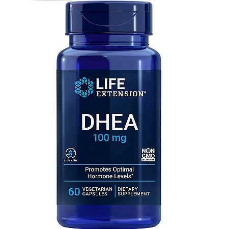 DHEA 100 mg - Life Extension - 60 cápsulas