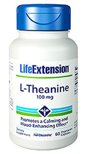 L-Teanina (L-theanine) 100 mg - Life Extension - 60 Cápsulas