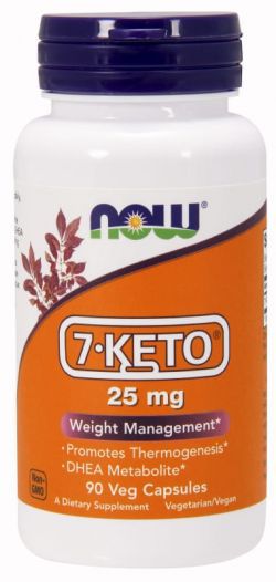 7-Keto DHEA 25 mg - Now Foods - 90 cápsulas