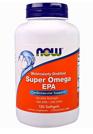 Super Ômega 3 EPA - Now Foods - 120 Softgels