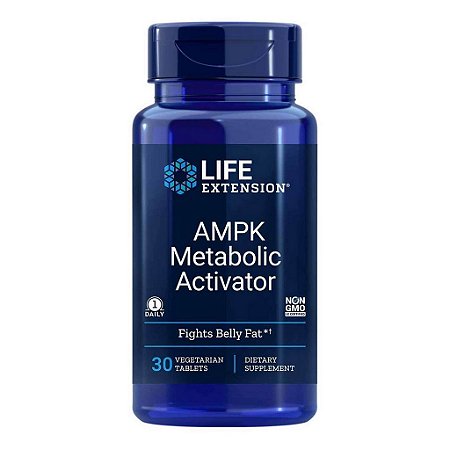 AMPK Metabolic Activator - 30 Veg Tablets - Life Extension  (PRONTA ENTREGA NO BRASIL)