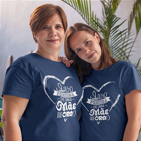 Camiseta Mãe Que Ora