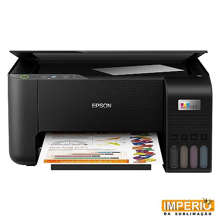 Impressora Epson L3210 C/ WIFI, Scanner e Tanque de Tinta Sublimática