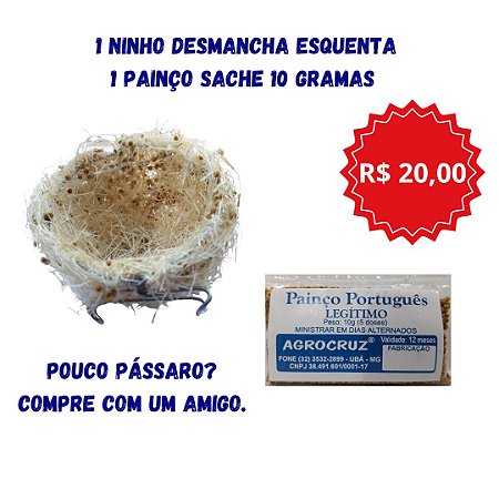 1 NINHO DESMANCHA 1 SACHE PAINÇO