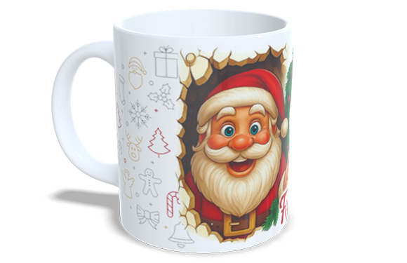 Papai Noel & Girlanda - Personalizar