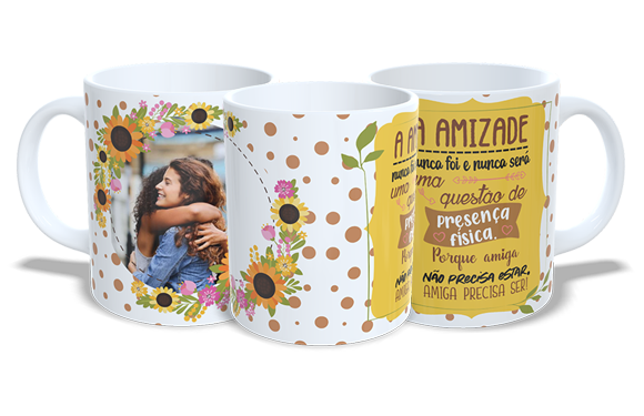 A amizade nunca foi e nunca Será - Personalizar