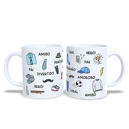 Pai - desenhos e adjetivos