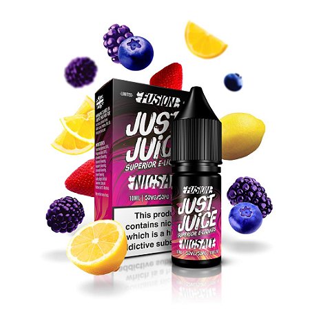 Berry Burst & Lemonade - Just Juice Fusion - Nic Salt - 30ml