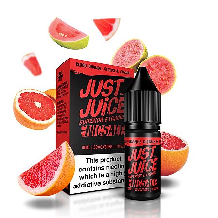 Blood Orange, Citrus & Guava - Just Juice - Nic Salt - 30ml