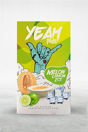 Pod Refil Yeah - 4 refil - Melon Lemon Ice - 5%