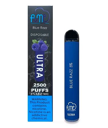 Blue Razz - Fume - 2500 Puffs - 5% Nicsalt - Pod Descartável