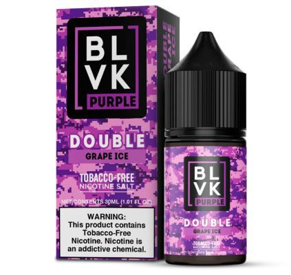 Double Grape Ice - BLVK Purple Series - Nic Salt - 30ml