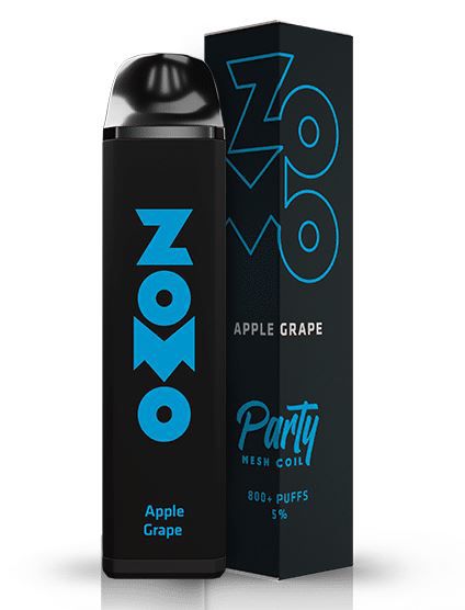 Apple Grape – Zomo – Party – 800 Puffs – Pod Descartável