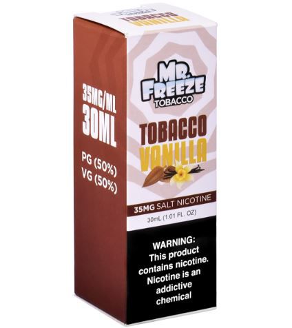 Tobacco Vanilla - Mr. Freeze Salt - 30ml