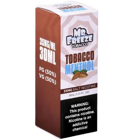 Menthol Tobacco - Mr. Freeze Salt - 30ml