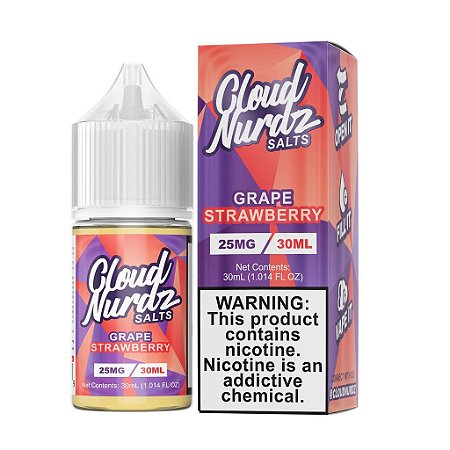 Grape Strawberry - Cloud Nurdz Salts - 30ml