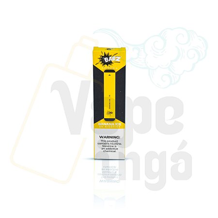 Banana Ice - Disposable Vape Pod - BARZ - 5%