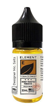 Líquido NicSalt Honey Roasted Tabacco - Element - 30ml