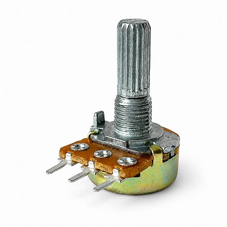 Potenciômetro 10K Linear L20 Haste 20mm 3T WH148-1