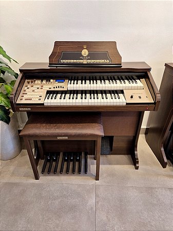 Órgão Eletrônico Tokai MD-10 EVO Marrom + brinde. Aproveite!