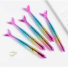 12 Canetas Kawaii Peixe Sereia Original