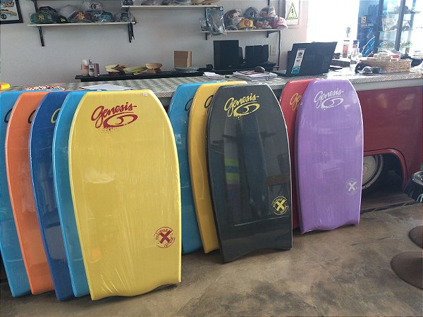 Prancha de bodyboard genesis EXTREME + leash Monte a sua