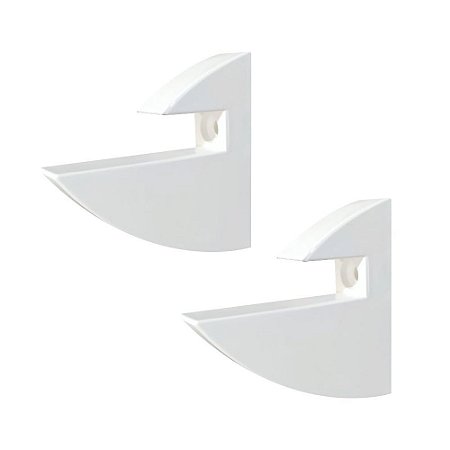 Kit 4 Suportes Bico Tucano Branco Para Prateleira 15mm - KELAN - Loja  Online Especializada Em Moveis Decorativos
