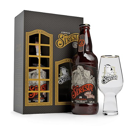 Kit Amargurada com Copo London IPA de Borda Dourada
