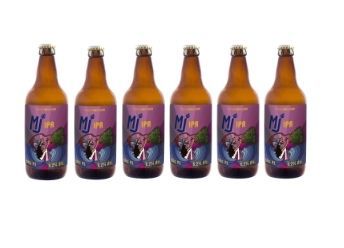 Pack 6 Garrafas - Cerveja MJ IPA 500ml