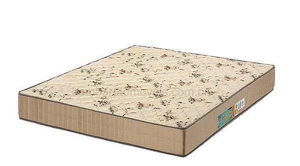 Colchão Casal D33 Tecido Bordado 138x188x17