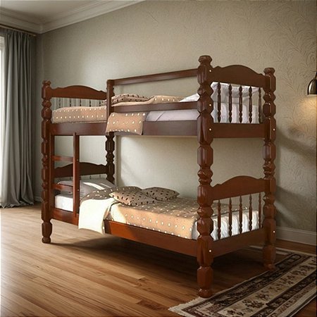 Beliche Madeira Maciça Torneada Resistente Robusta Forte