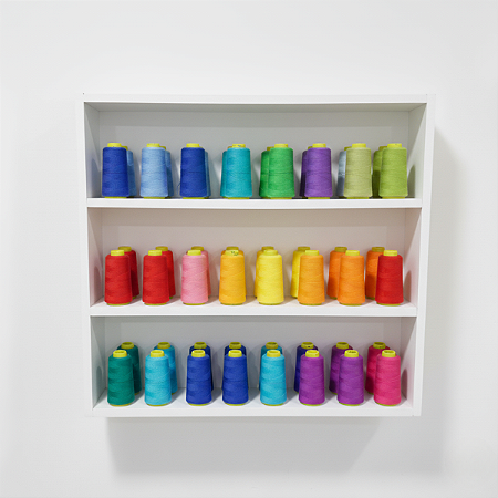 Nicho Para Costureira Porta Carretel Linha Costura Branco