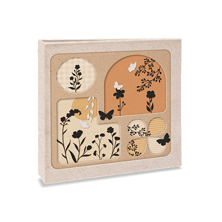 Álbum autocolante 15 fotlhas brancas 23,3x28 - 601