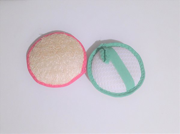 BUCHA VEGETAL ESFOLIANTE FACIAL - ECOS BANHO (01 unidade)