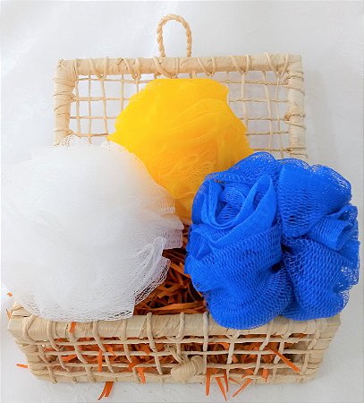 ESPONJA BANHO FLOR - ECOS BANHO (01 unidade)