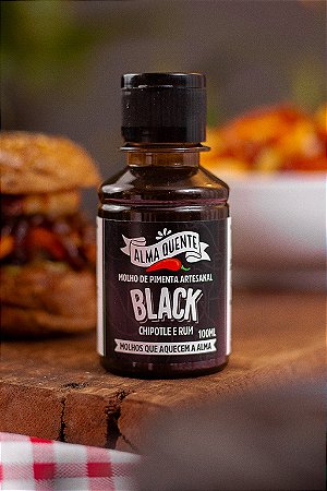 Molho de Pimenta Black - 100ml