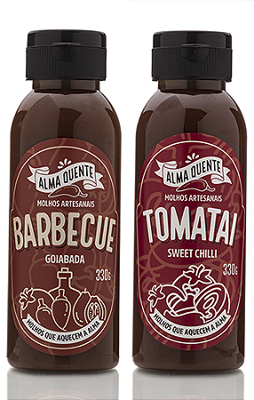 Combo Molho Barbecue e Sweet Chilli Tomatai - 330g