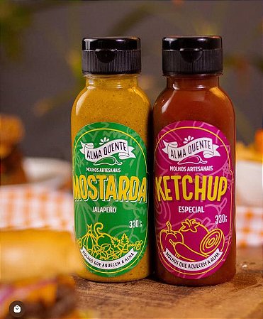 Combo Ketchup Especial e Mostarda Jalapeño - 330g