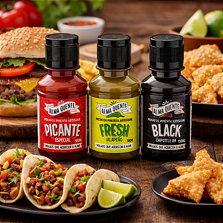 Kit Molhos Essenciais