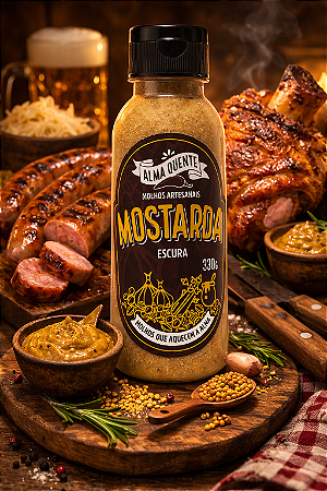 Mostarda Escura - 330g