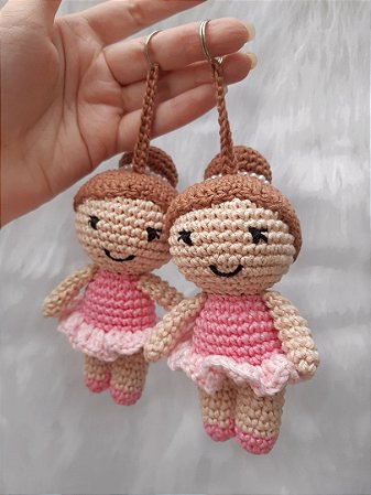 Chaveiro Bailarina Pink