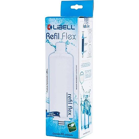 Filtro Libell - Refil Flex original (para os modelos Acquaflex, Press, Press Baby e Press Side)
