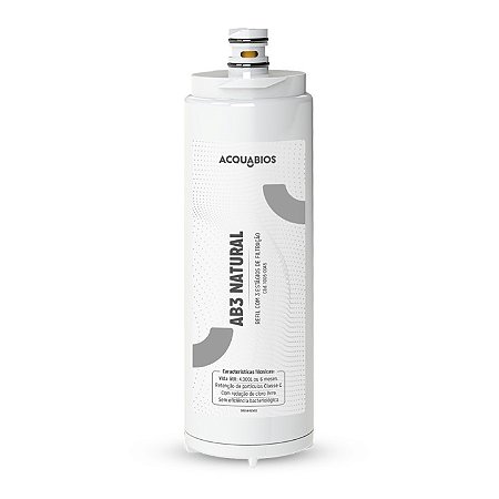 Refil AB3 Natural (para purificadores de água Ibbl)