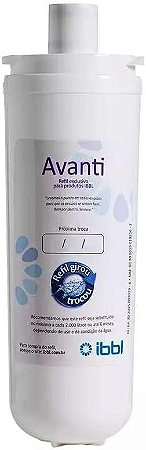 Filtro/refil IBBL Avanti (para purificadores de água IBBL)