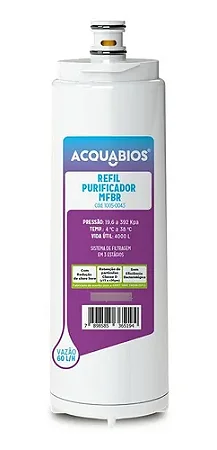 Filtro/refil acquabios - acqua mfbr (para purificadores master frio)