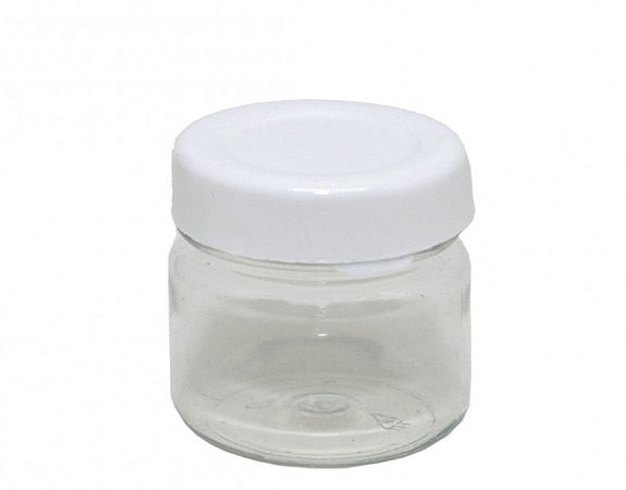 Potinho papinha geleia doce  pascoa 40 ml  ( plastico ) - 50 unidades