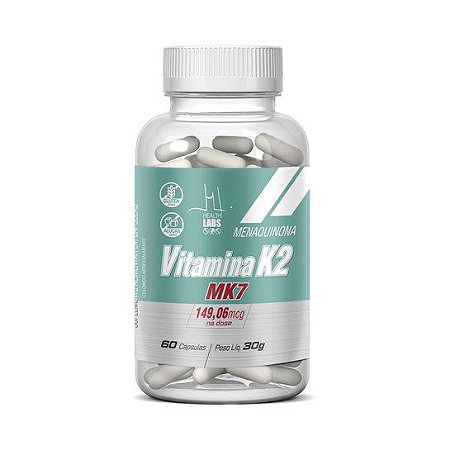 Vitamina K2 MK7 60 capsulas - Health Labs