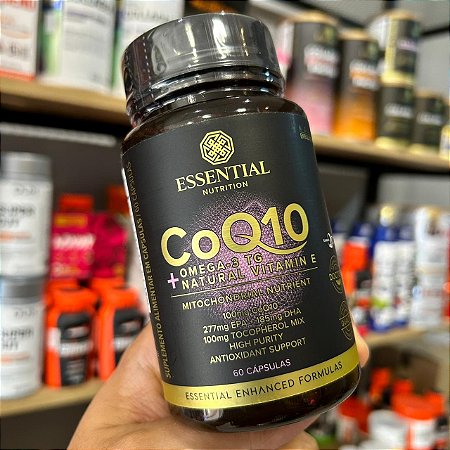 CoQ10 + Omega3 TG + Vitamina E - Essential Nutrition