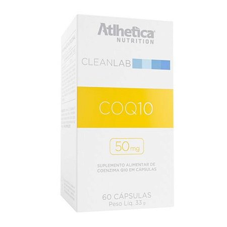 CleanLab CoQ10 50mg - Atlhetica Nutrition